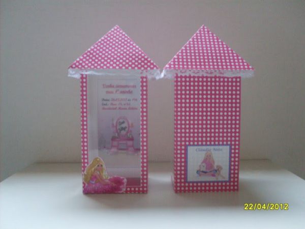 Convite Casa da Barbie